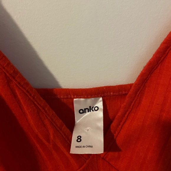 Kmart | Tops | Pretty Red Singlet Top To Dress Up Or Down | Poshmark